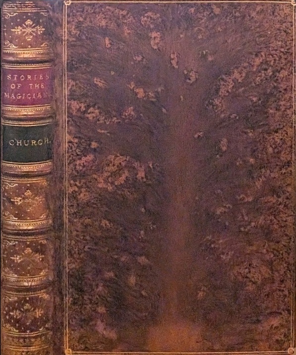 Book Cover of STORIES OF THE MAGICIANS; THALABA AND THE MAGICIANS OF THE DOMDANIEL, RUSTEM AND THE GENII, KEHAMA AND HIS SORCERIES