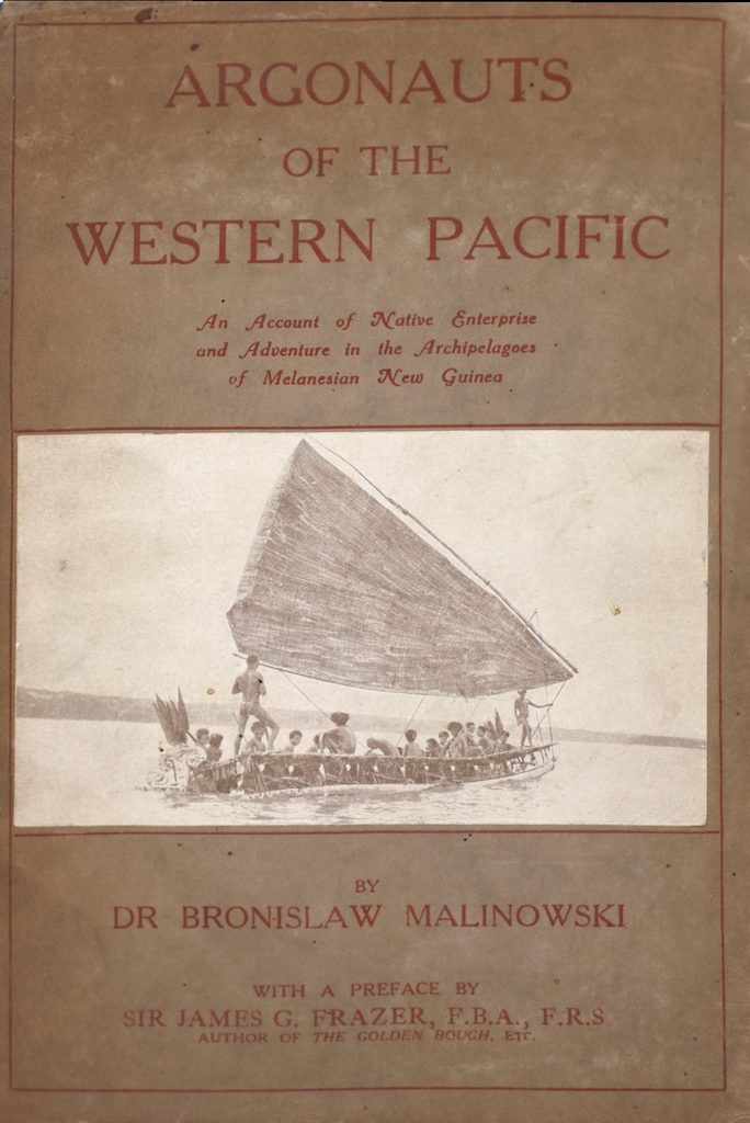 Book Cover of ARGONAUTS OF THE WESTERN PACIFIC: AN ACCOUNT OF NATIVE ENTERPRISE AND ADYENTURE IN THE ARCHIPELAGOES OF MELANESIAN NEW GUINEA