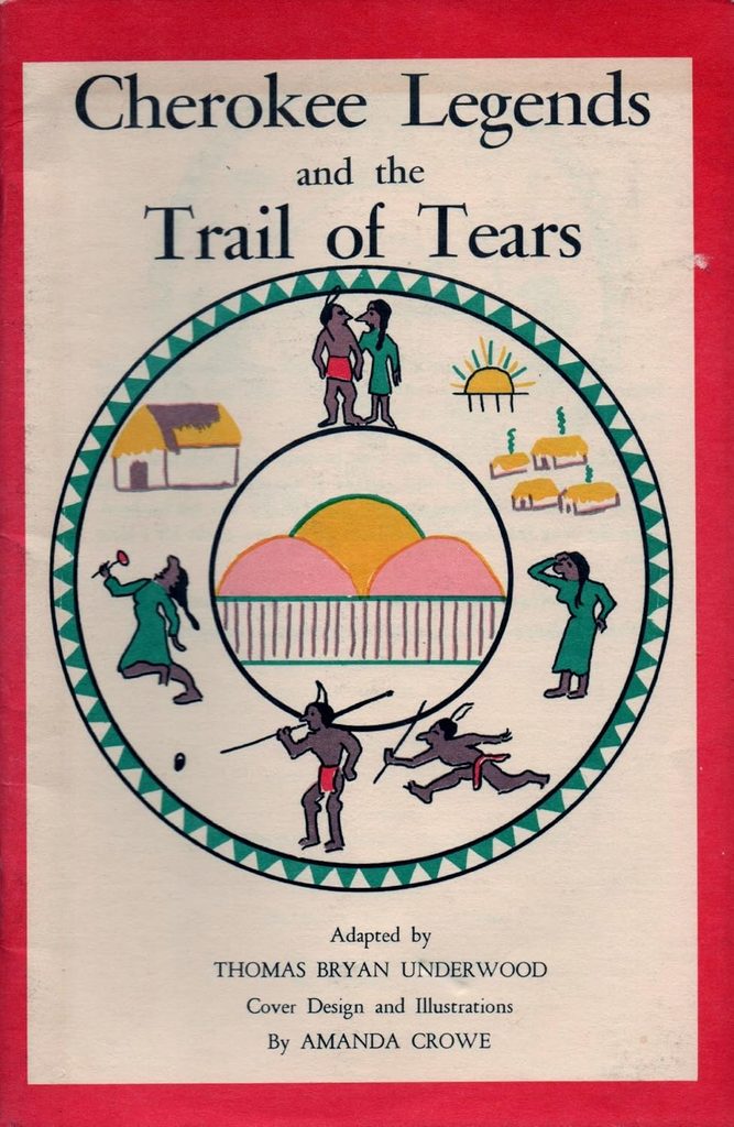 Book Cover of CHEROKEE LEGENDS AND THE TRAIL OF TEARS
