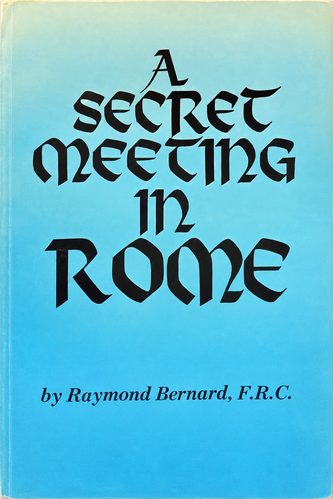 Book Cover of A SECRET MEETING IN ROME
