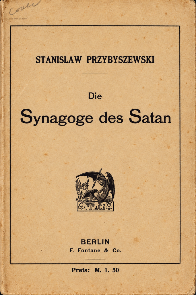 Book Cover of DIE SYNAGOGE DES SATAN