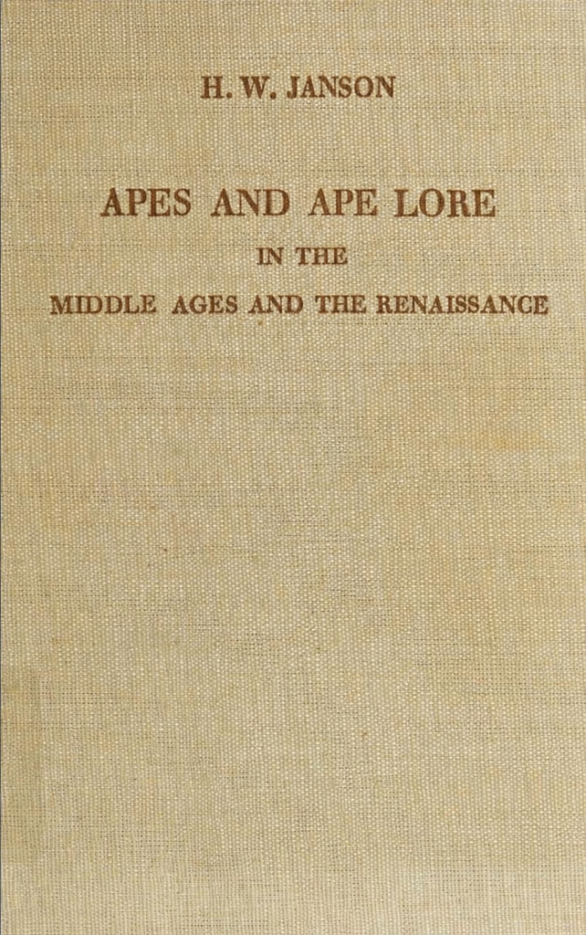 Book Cover of APES AND APE LORE, IN THE MIDDLE AGES AND THE RENAISSANCE