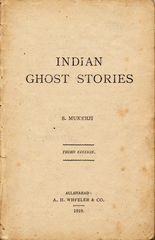 Book Cover of INDIAN GHOST STORIES