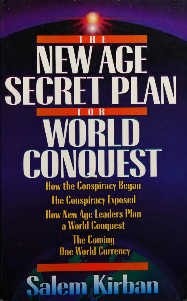 Book Cover of THE NEW AGE SECRET PLAN FOR WORLD CONQUEST
