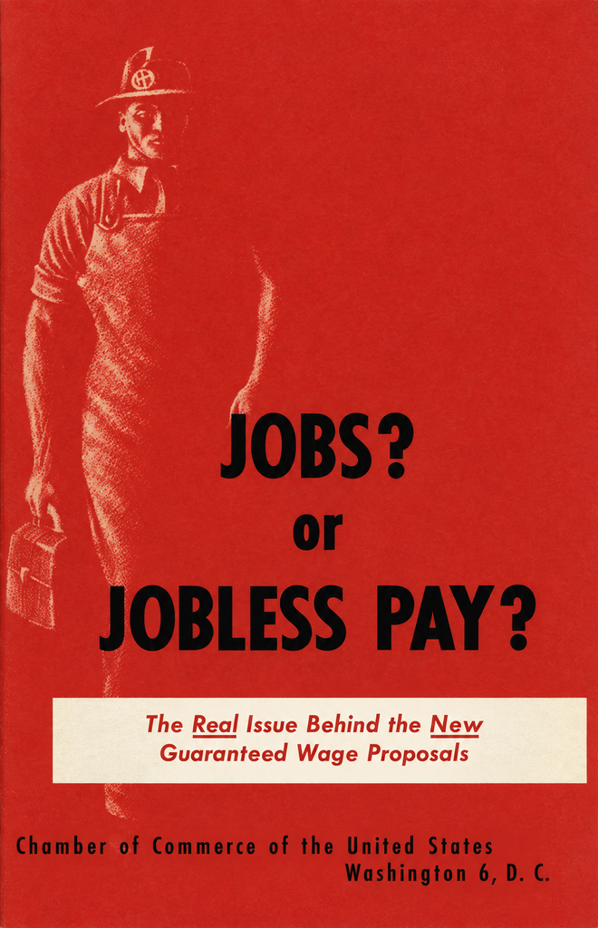 Book Cover of JOBS? OR JOBLESS PAY?