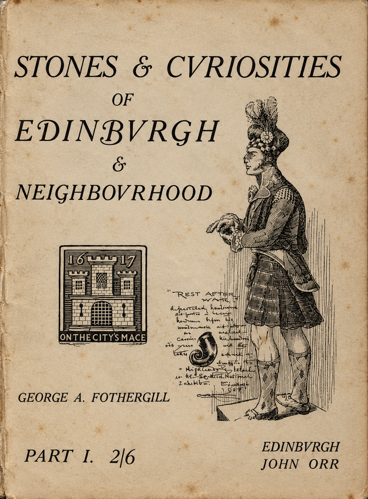Book Cover of STONES & CURIOSITIES OF EDINBURGH AND NEIGHBOURHOOD