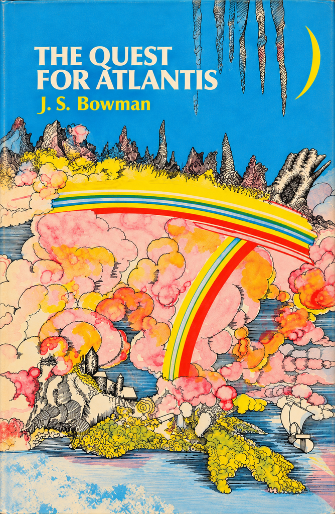 Book Cover of THE QUEST FOR ATLANTIS