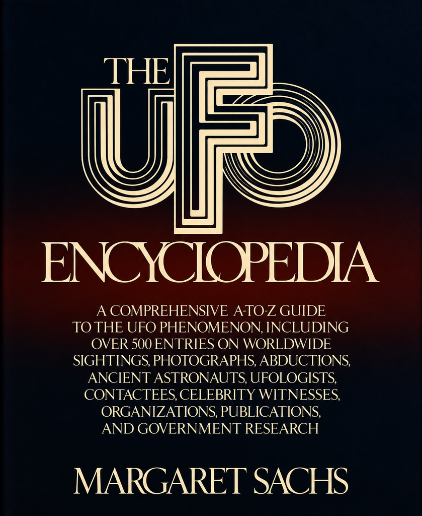 Book Cover of THE UFO ENCYCLOPEDIA