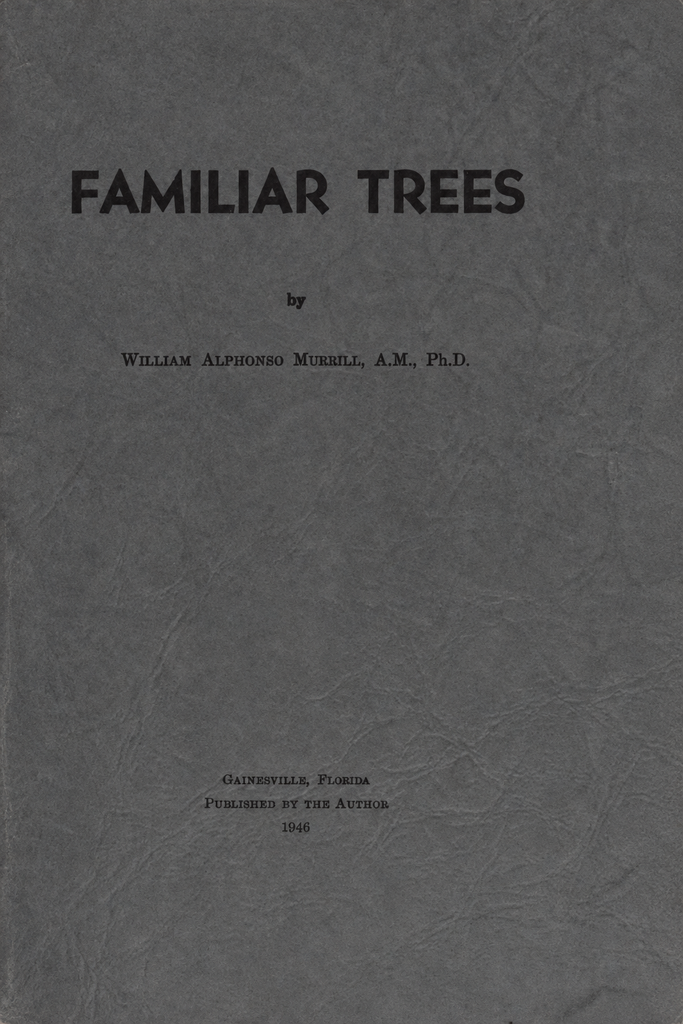 Book Cover of FAMILIAR TREES