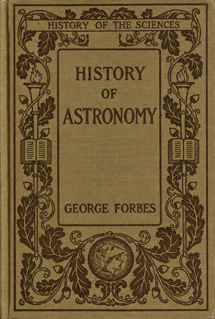 Book Cover of HISTORY OF ASTRONOMY