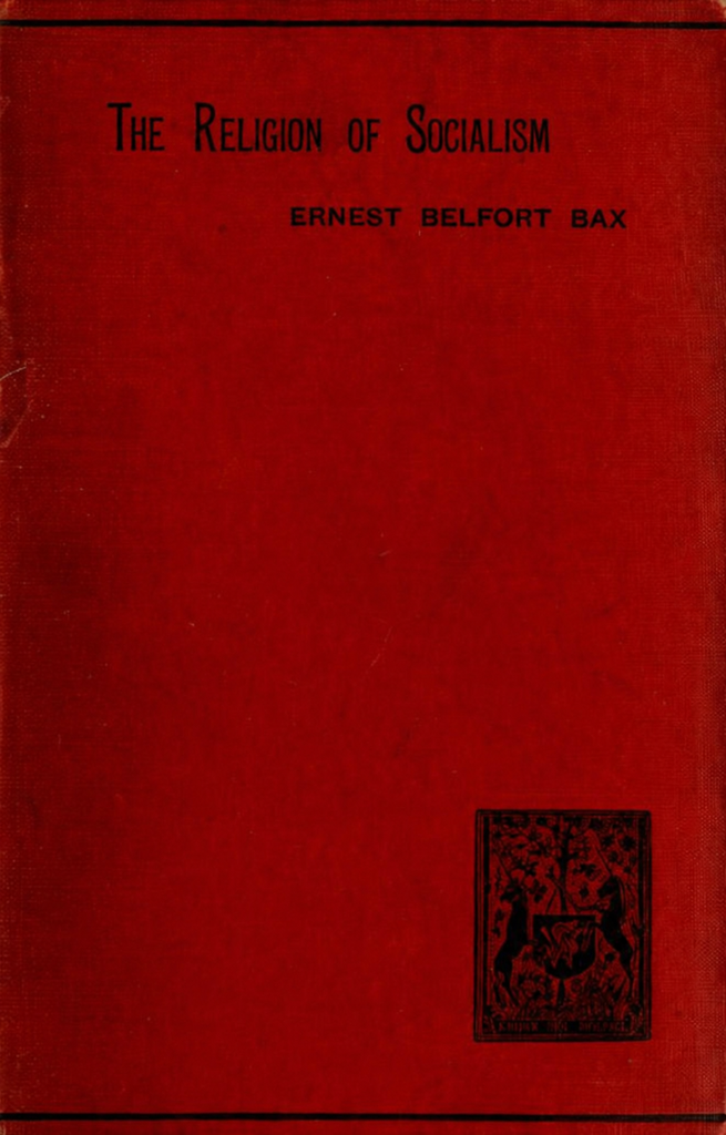 Book Cover of THE RELIGION OF SOCIALISM