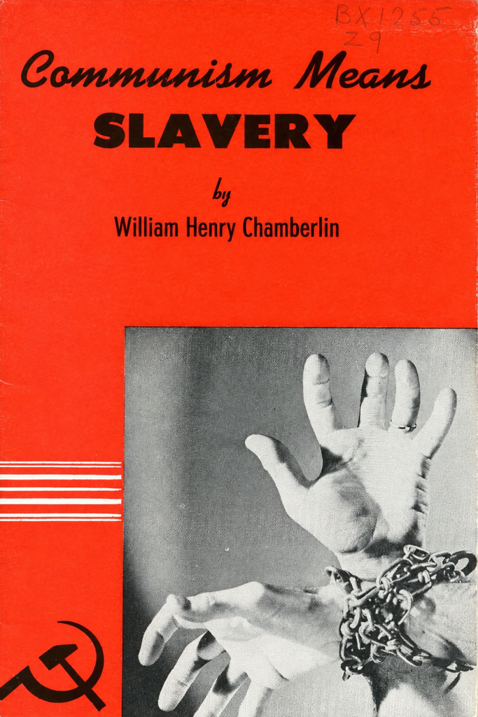 Book Cover of COMMUNISM MEANS SLAVERY