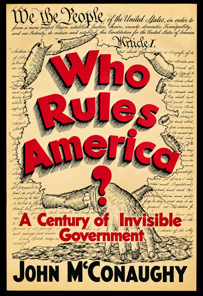 Book Cover of WHO RULES AMERICA ? : A CENTURY OF INVISIBLE GOVERNMENT