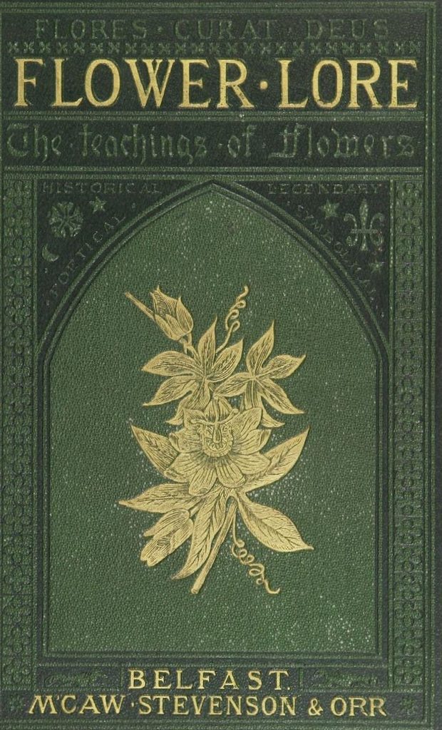 Book Cover of FLOWER LORE: THE TEACHINGS OF FLOWERS, HISTORICAL, LEGENDARY, POETICAL & SYMBOLICAL