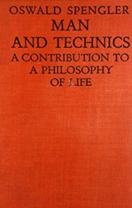 Book Cover of MAN AND TECHNICS: A CONTRIBUTION TO A PHILOSOPHY OF LIFE