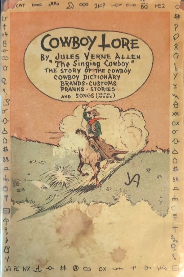 Book Cover of COWBOY LORE