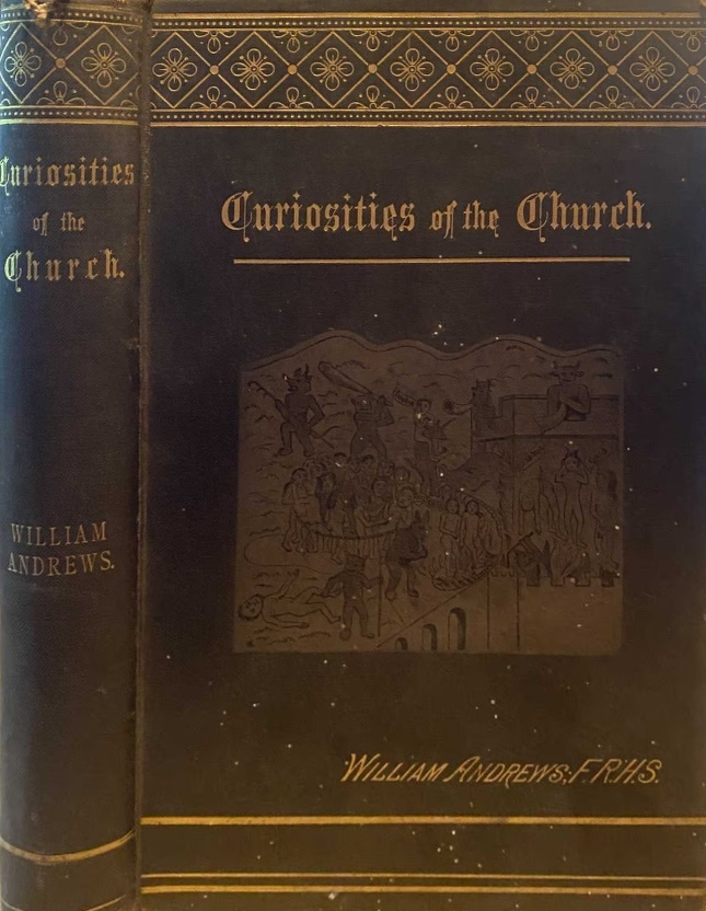 Book Cover of CURIOSITIES OF THE CHURCH