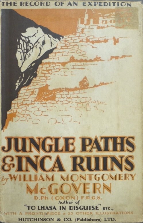 Book Cover of JUNGLE PATHS AND INCA RUINS